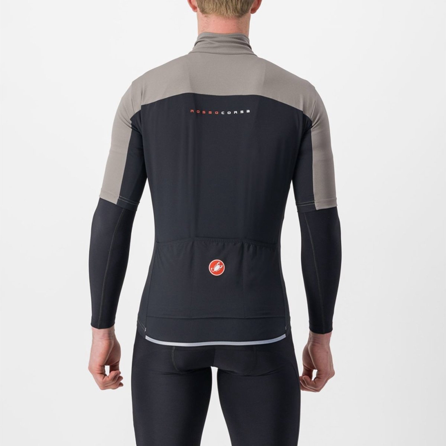 Castelli PERFETTO RoS 2 WIND Jassen Heren Grijs | 376918TOS