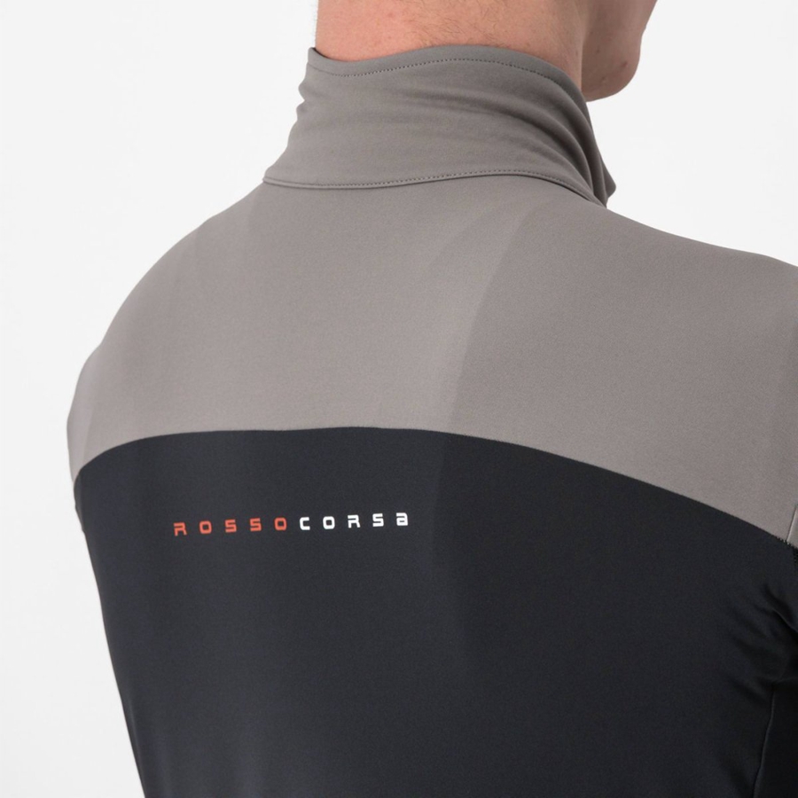 Castelli PERFETTO RoS 2 WIND Jassen Heren Grijs | 376918TOS