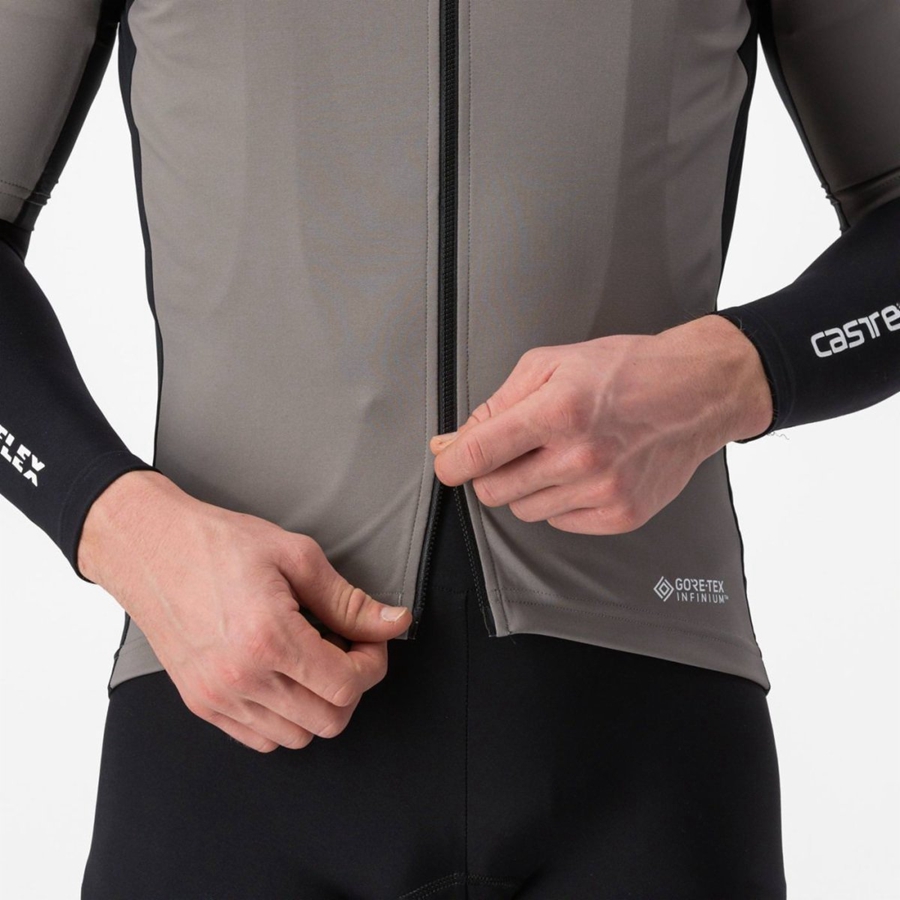 Castelli PERFETTO RoS 2 WIND Jassen Heren Grijs | 376918TOS