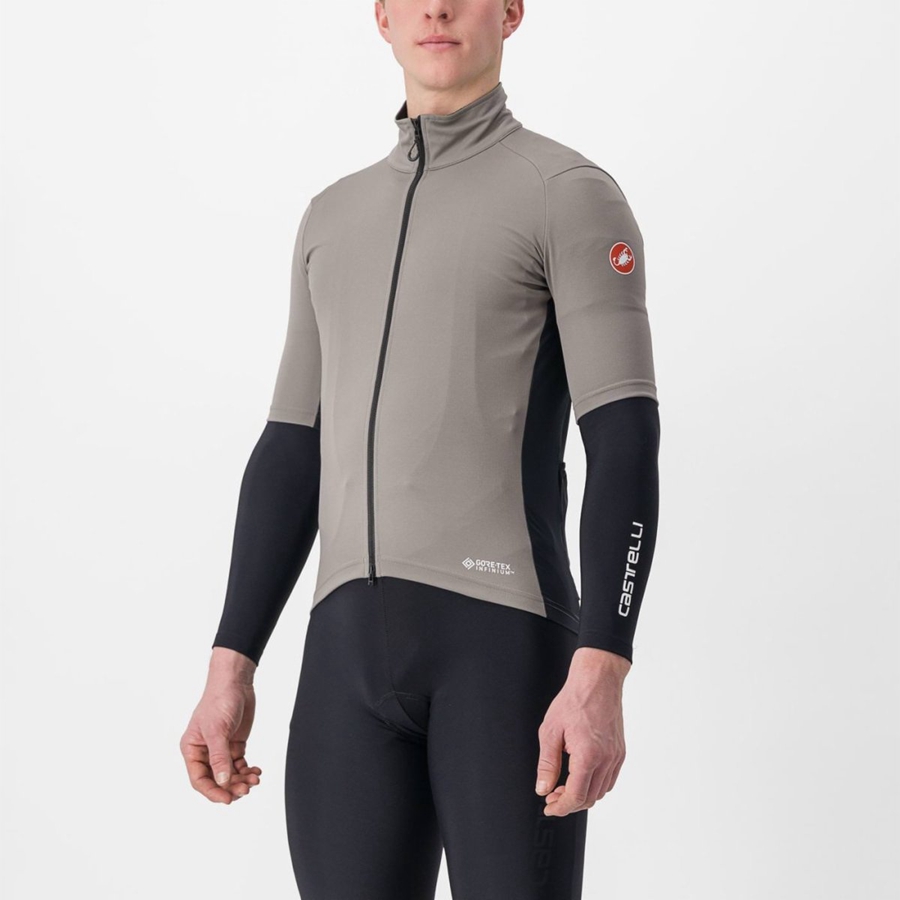 Castelli PERFETTO RoS 2 WIND Jassen Heren Grijs | 376918TOS