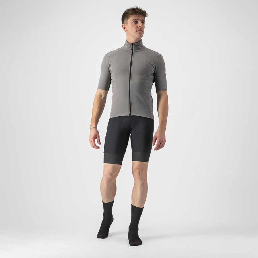 Castelli PERFETTO RoS 2 WIND Jassen Heren Grijs | 376918TOS