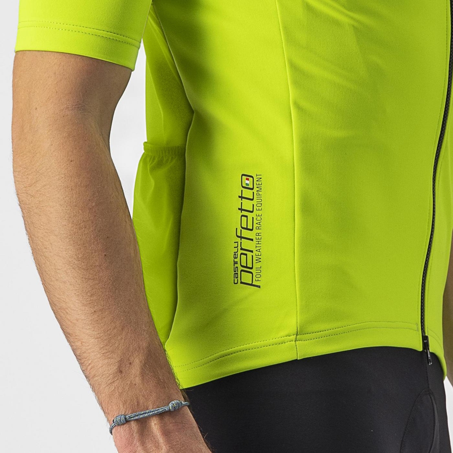 Castelli PERFETTO RoS 2 WIND Jassen Heren Lichtgroen | 054837IMH