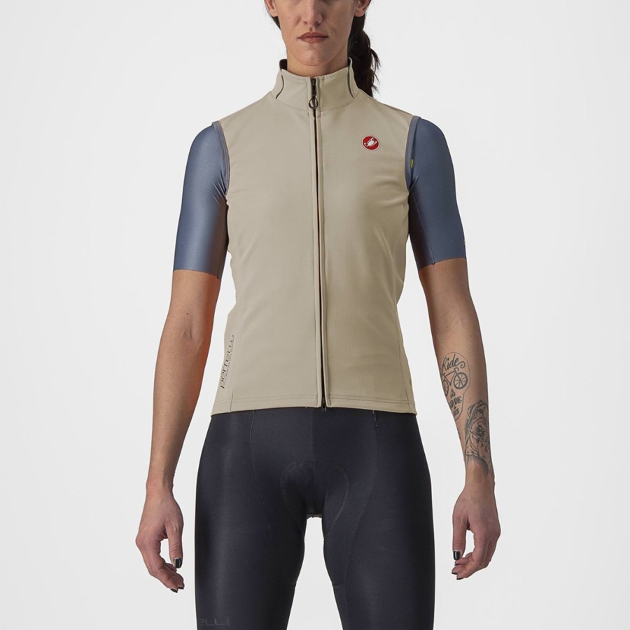 Castelli PERFETTO RoS 2 W Vest Dames Grijs | 894316IVH