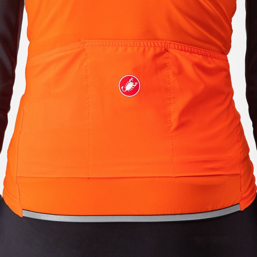 Castelli PERFETTO RoS 2 W Vest Dames Rood Oranje | 204387VRS