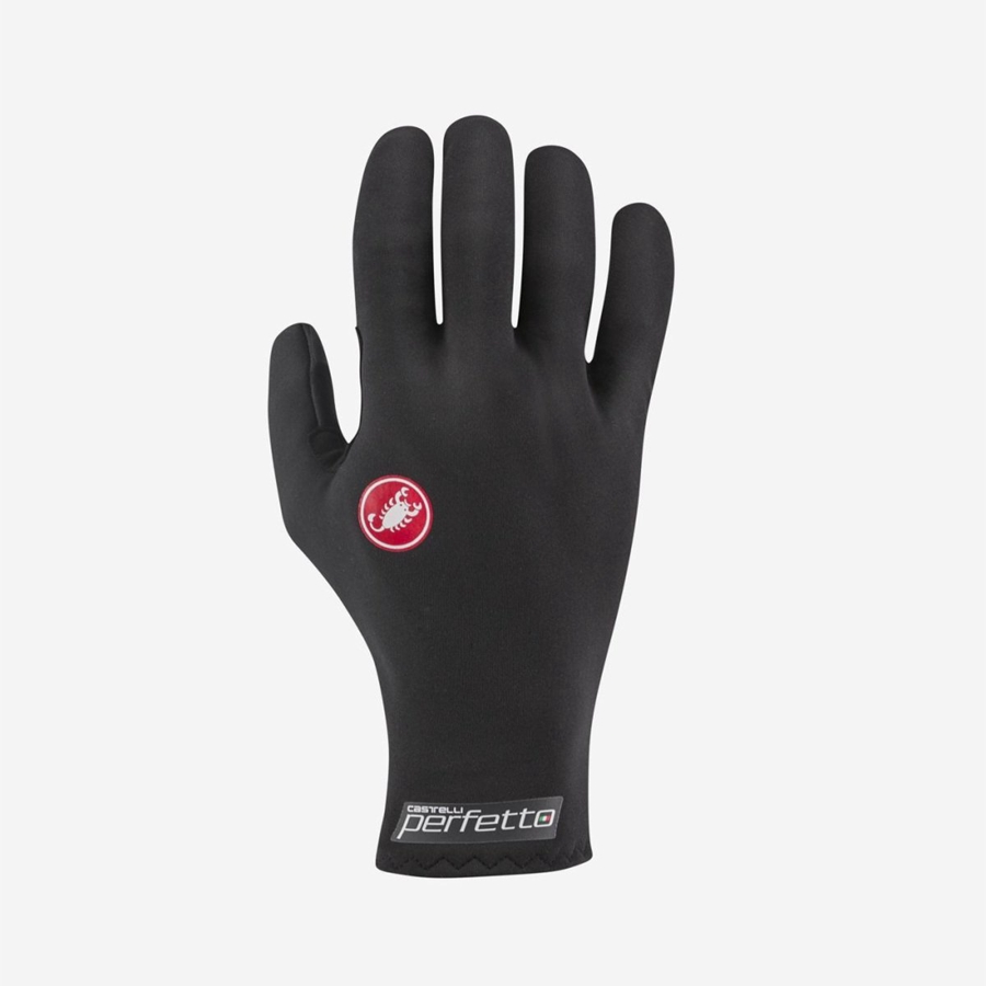 Castelli PERFETTO RoS Handschoenen Heren Zwart | 571682YON