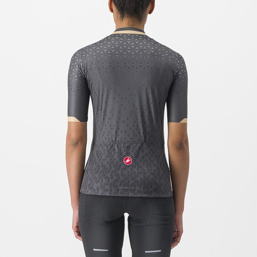 Castelli PEZZI Jersey Dames Donkergrijs | 325049JQX