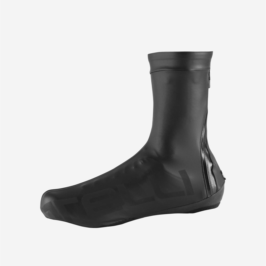 Castelli PIOGGERELLA Overschoenen Heren Zwart | 638749YFK