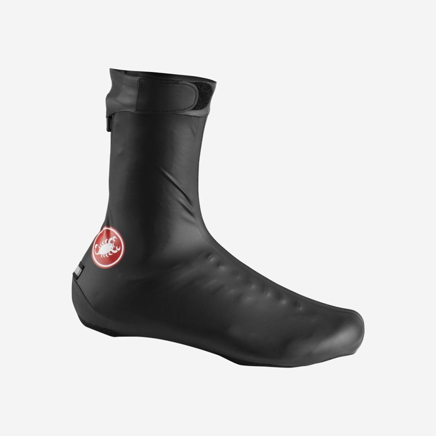 Castelli PIOGGERELLA Overschoenen Heren Zwart | 638749YFK