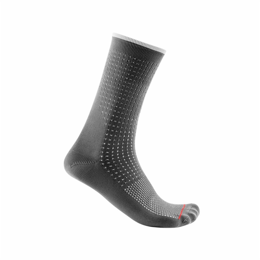 Castelli PREMIO 18 Sokken Heren Grijs | 126594URW