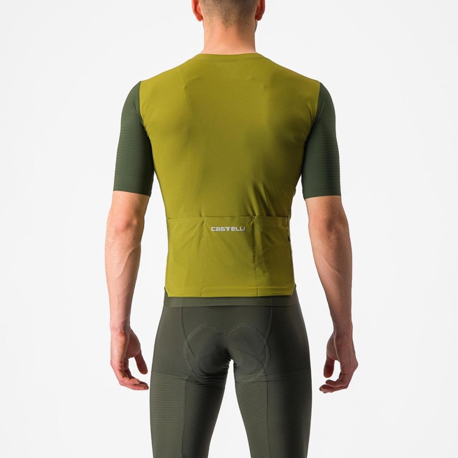 Castelli PREMIO Jersey Heren Groen Diepgroen | 316450PGS