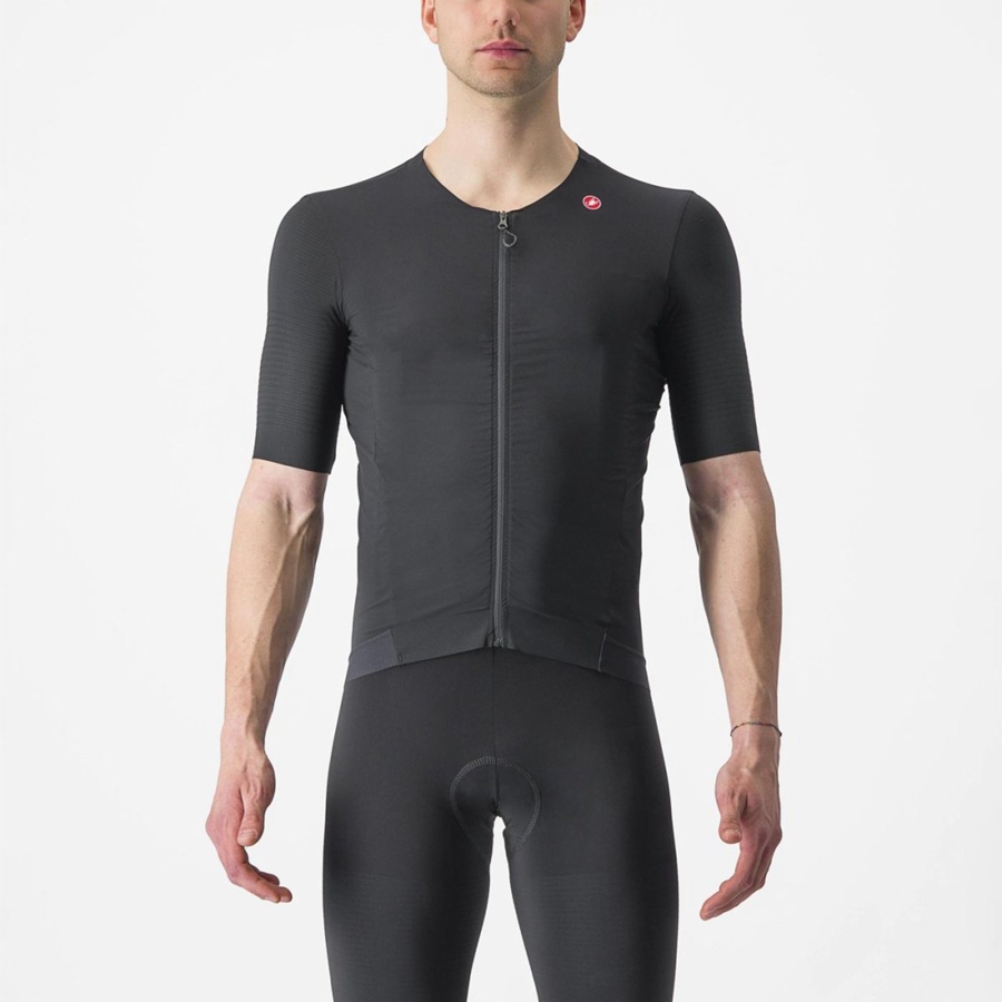 Castelli PREMIO Jersey Heren Zwart Zwart | 350914IAV