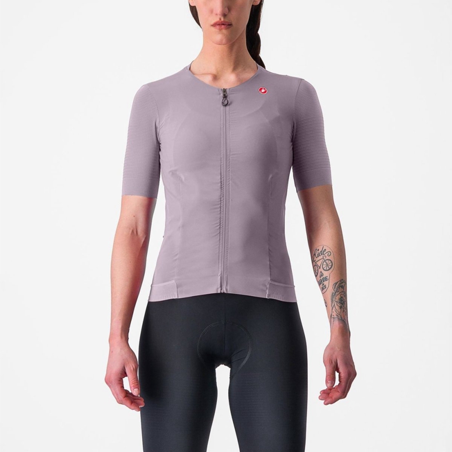 Castelli PREMIO W Jersey Dames Paars Wit | 057429ALY