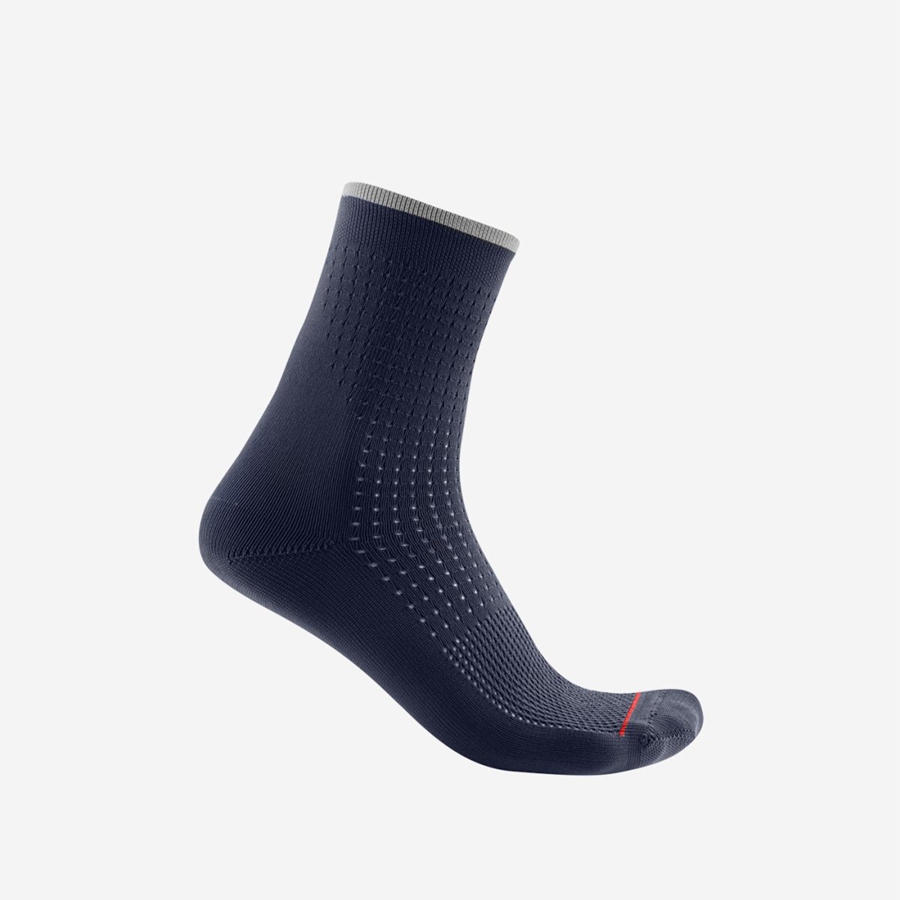 Castelli PREMIO W Sokken Dames Blauw | 740856AXR