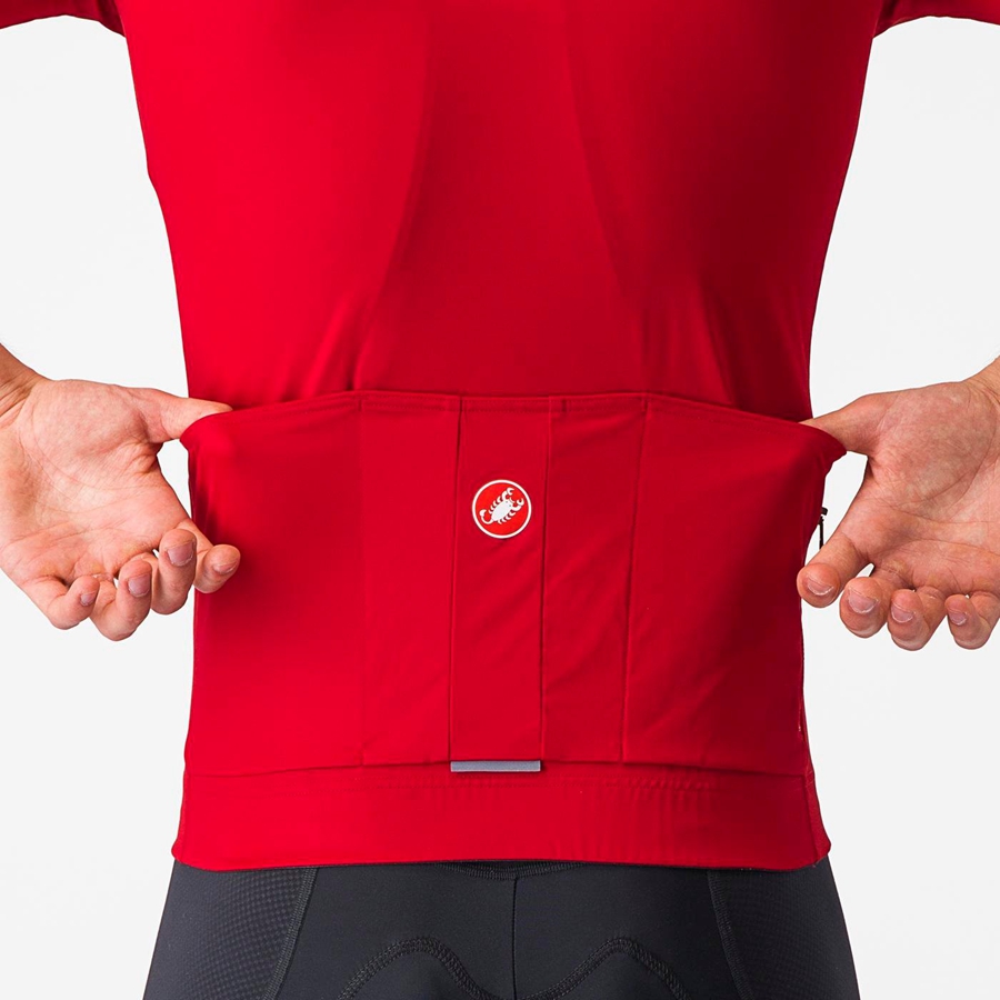 Castelli PROLOGO LITE Jersey Heren Rood | 928743LYM