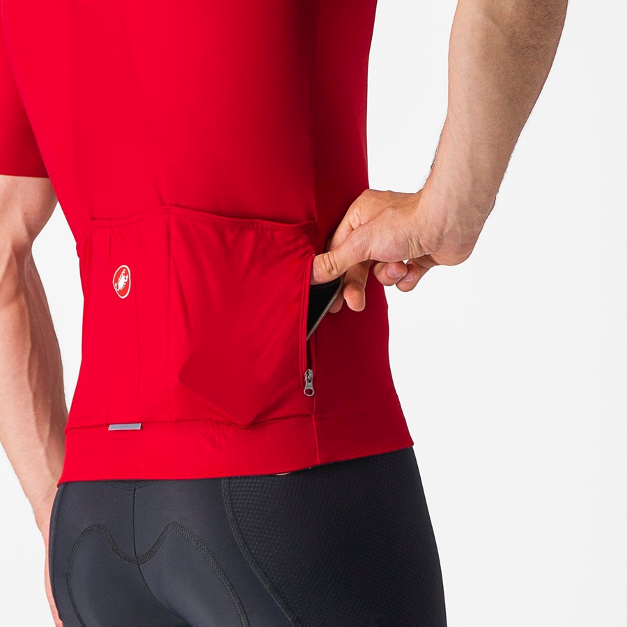 Castelli PROLOGO LITE Jersey Heren Rood | 928743LYM