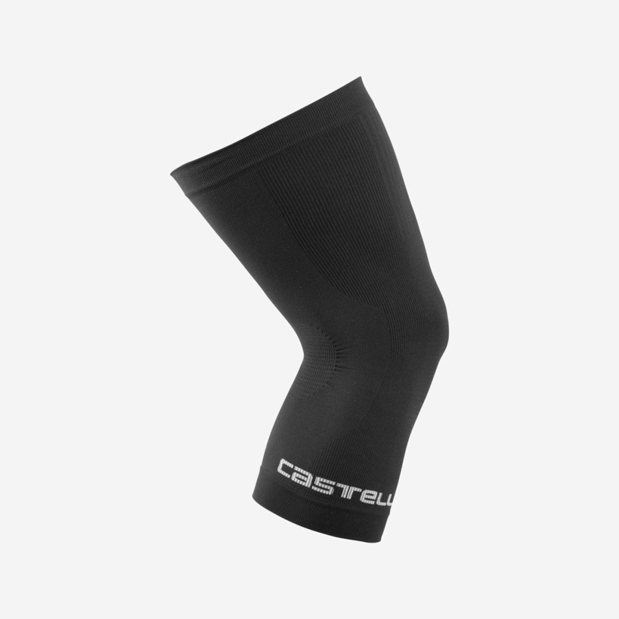 Castelli PRO SEAMLESS KNEE WARMER Beenwarmer Dames Zwart | 364197DQW