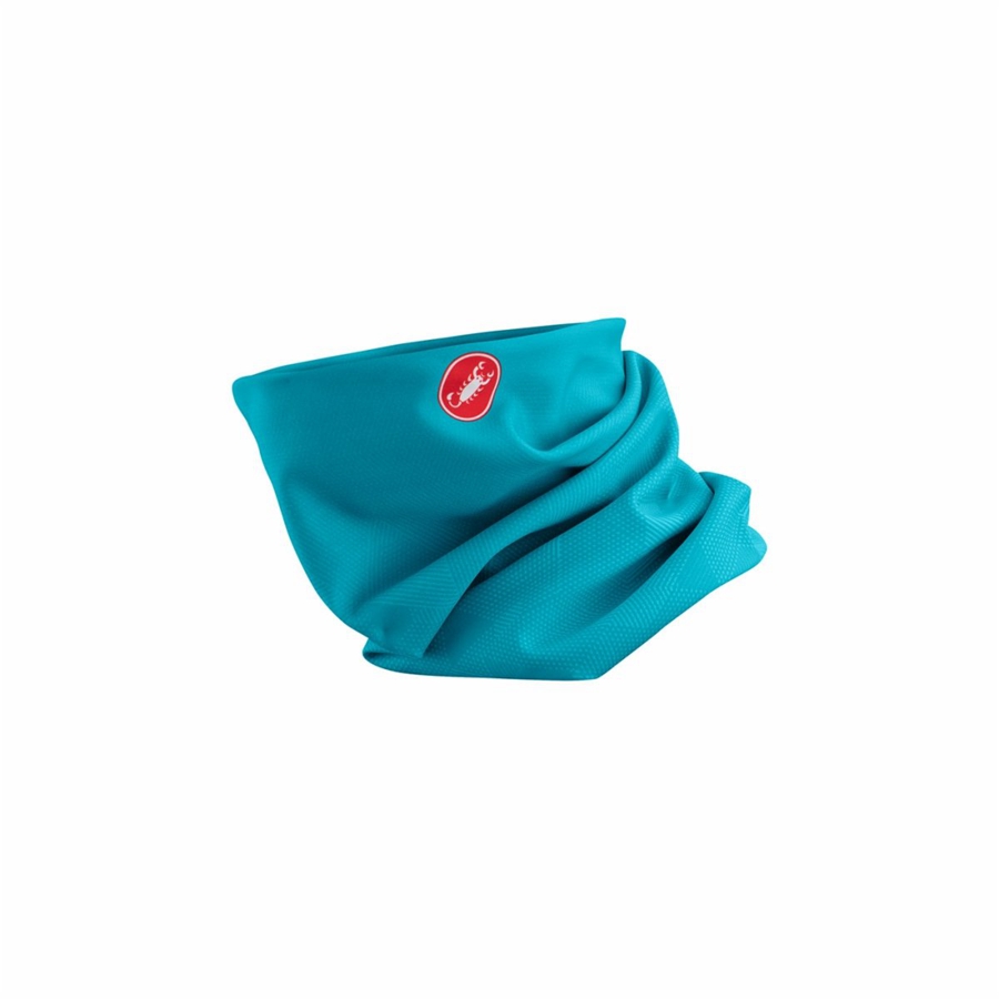 Castelli PRO THERMAL W HEADTHINGY Hoofddeksels Dames Turquoise Blauw | 809631YRC