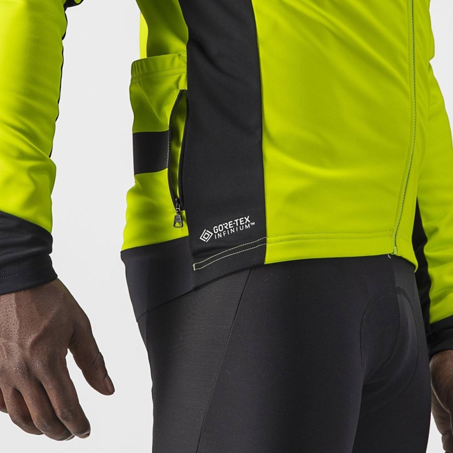 Castelli RADDOPPIA 3 Jassen Heren Lichtgroen Zwart | 925630WQC