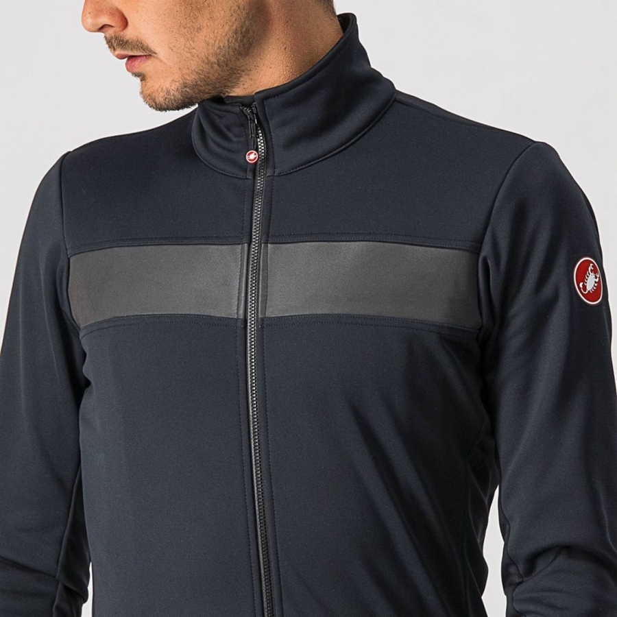 Castelli RADDOPPIA 3 Jassen Heren Zwart Zwart | 590618VCE