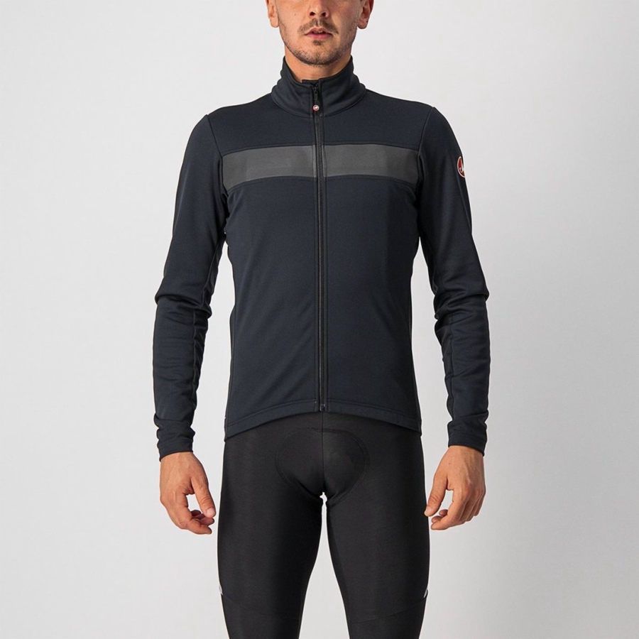 Castelli RADDOPPIA 3 Jassen Heren Zwart Zwart | 590618VCE