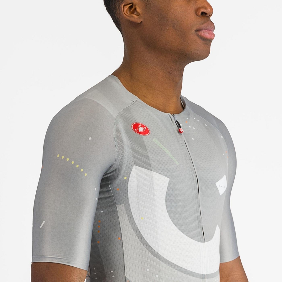 Castelli R-A/D Jersey Heren Gekleurd Grijs | 085319AEX