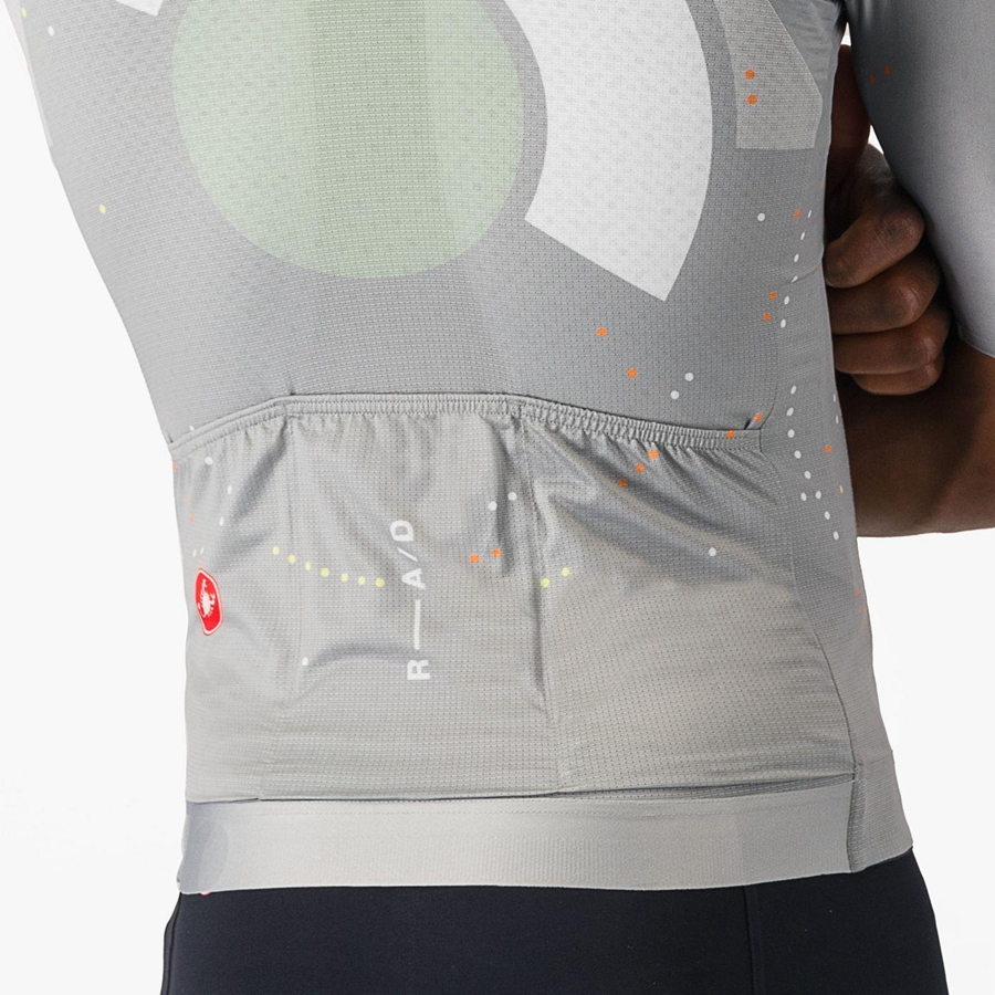 Castelli R-A/D Jersey Heren Gekleurd Grijs | 085319AEX