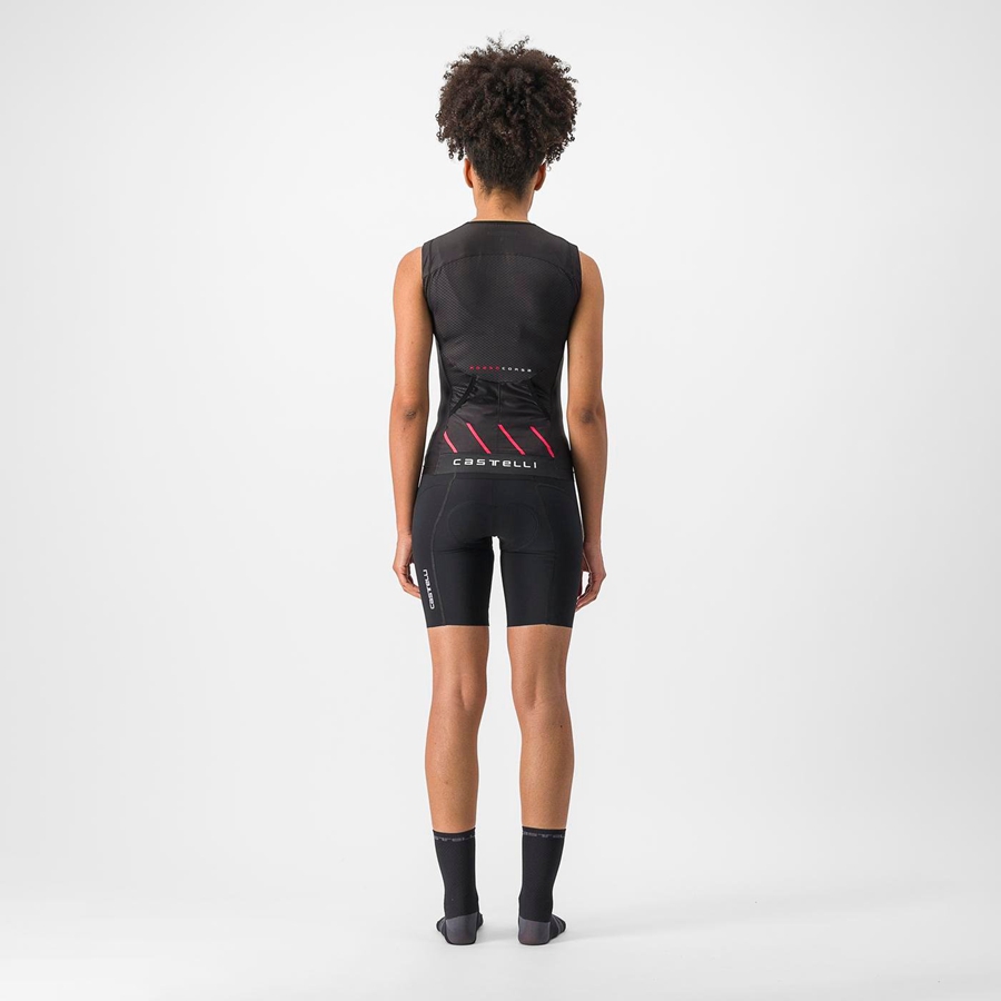 Castelli RIDE-RUN W Pakken Dames Zwart | 450327AKG