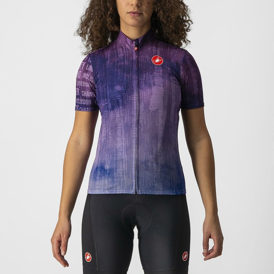 Castelli RIDE WITH REGGIE Jersey Dames Gekleurd | 210543VME