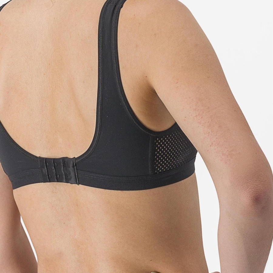 Castelli ROSSO CORSA BRA Basislaag Dames Zwart | 583274SFD