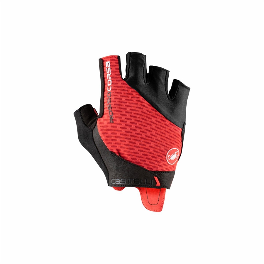 Castelli ROSSO CORSA PRO V Handschoenen Heren Rood | 052897XFC