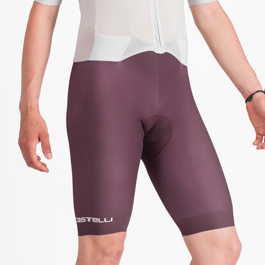 Castelli SANREMO BTW X2 Snelheidspak Heren Zilver Grijs Bordeaux | 739016PUD