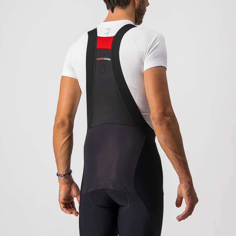 Castelli SORPASSO RoS BIB KNICKER Leggings Heren Zwart | 576238DCI