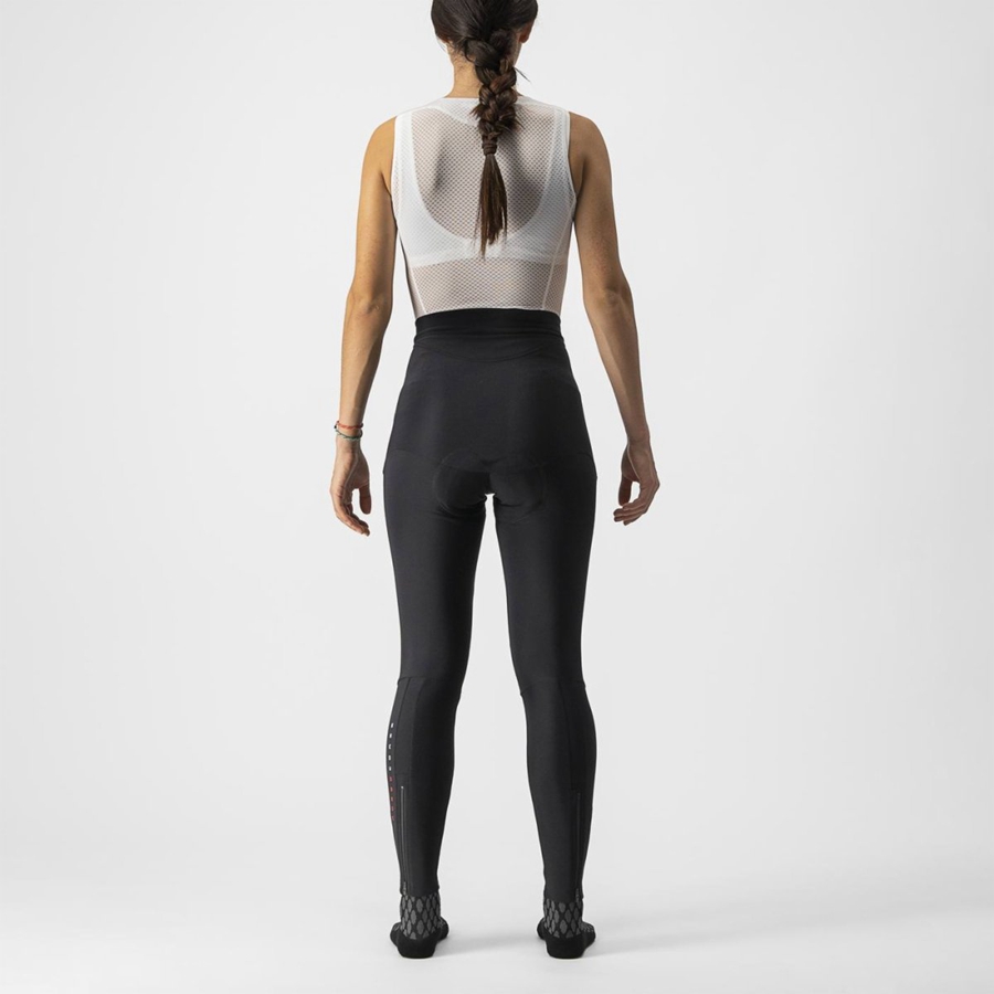 Castelli SORPASSO RoS W Leggings Dames Zwart | 453168MXW