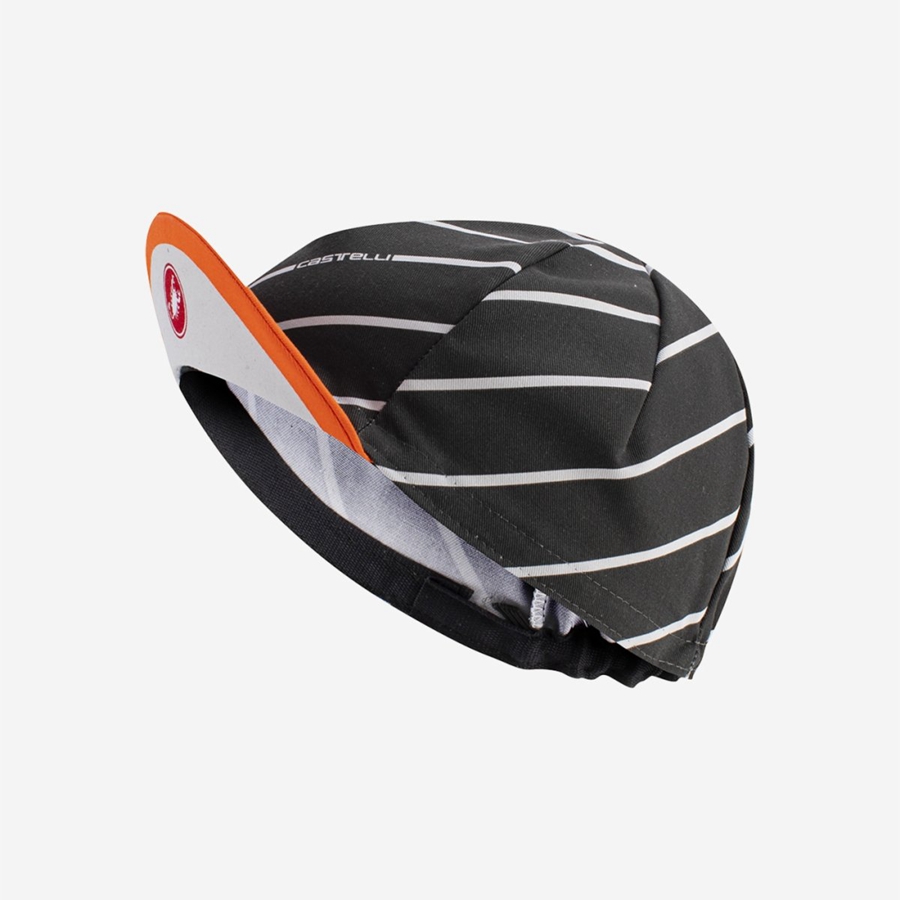 Castelli SPEED STRADA Pet Heren Donkergrijs | 136249JDF