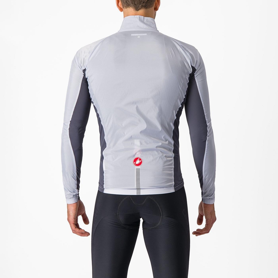 Castelli SQUADRA STRETCH Bescherming Heren Zilver Grijs Donkergrijs | 265713QKP