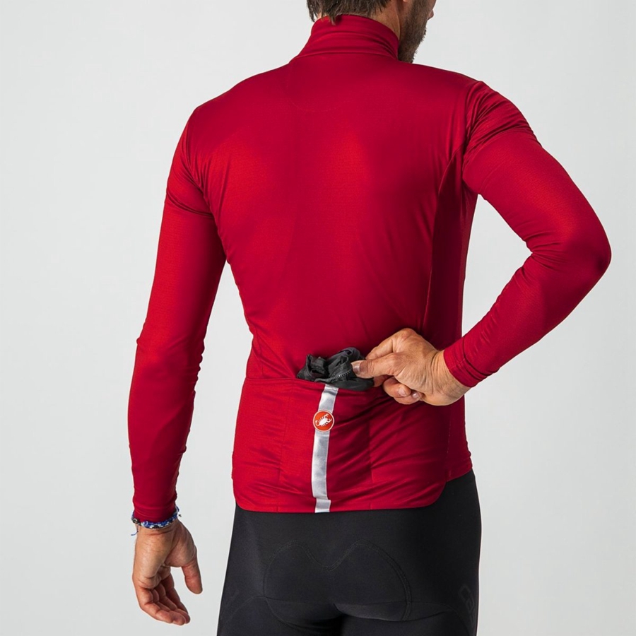 Castelli SQUADRA STRETCH Bescherming Heren Zwart Donkergrijs | 839127KWR