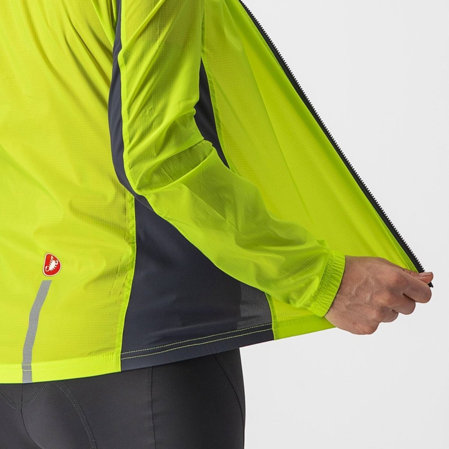 Castelli SQUADRA STRETCH W Bescherming Dames Lichtgroen Donkergrijs | 967845QNH