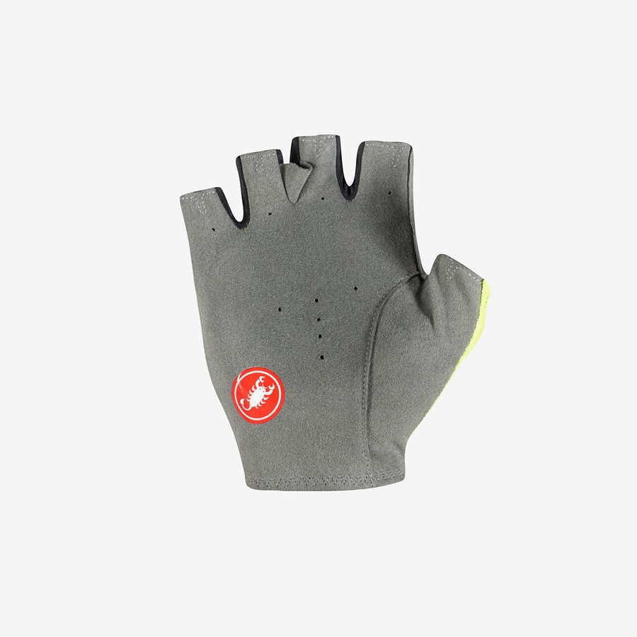 Castelli SUPERLEGGERA SUMMER. Handschoenen Heren Lichtgroen | 876310LFC