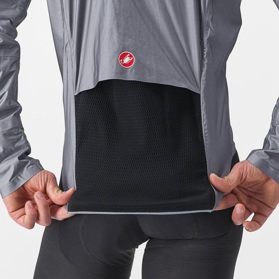 Castelli TEMPESTA LITE Bescherming Heren Grijs | 487019IZP