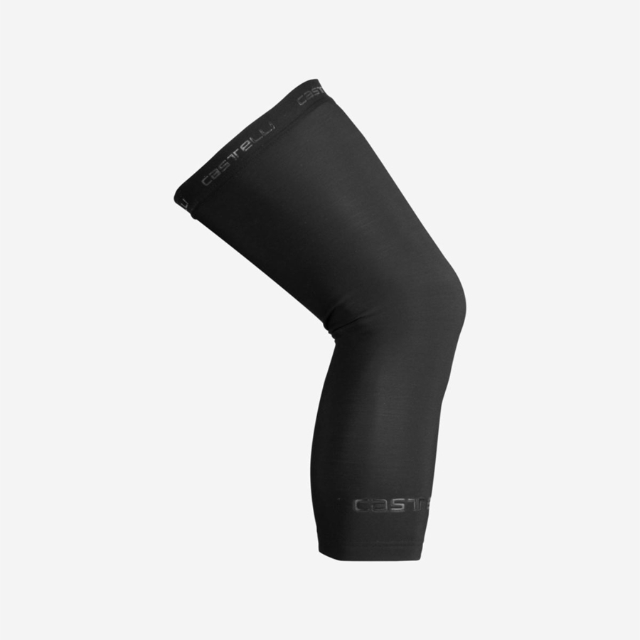 Castelli THERMOFLEX 2 KNEE WARMER Beenwarmer Dames Zwart | 063254ZIQ