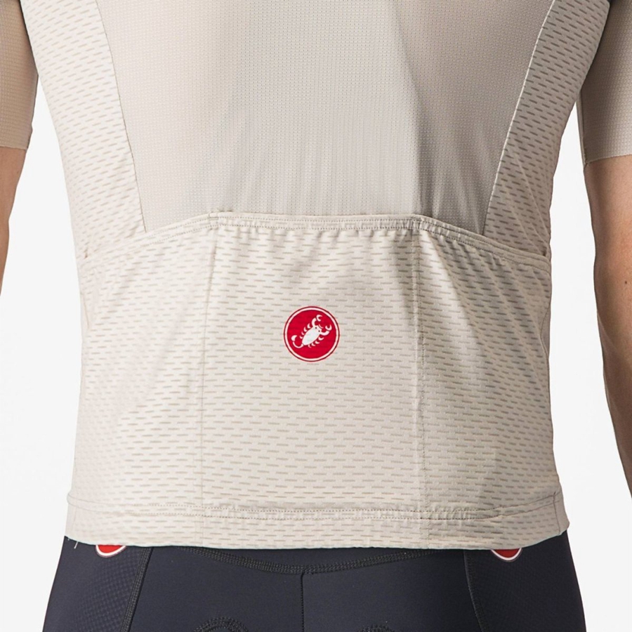 Castelli TRADIZIONE Jersey Heren Zilver Blauw | 957068JUV