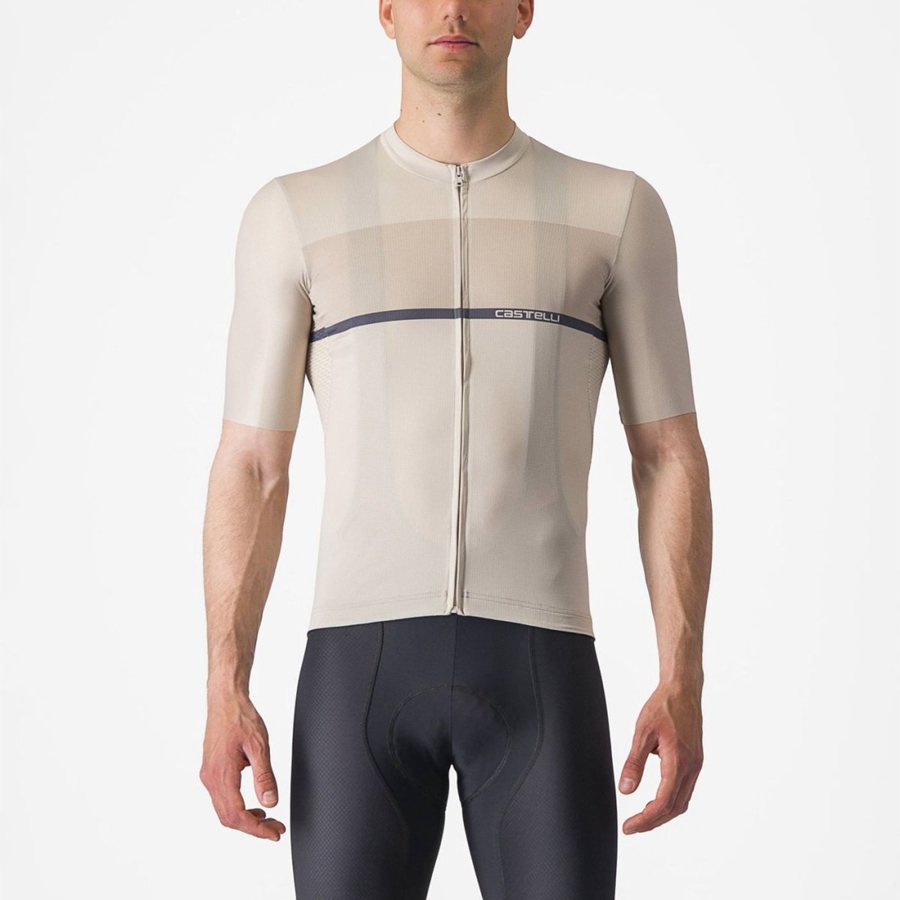 Castelli TRADIZIONE Jersey Heren Zilver Blauw | 957068JUV