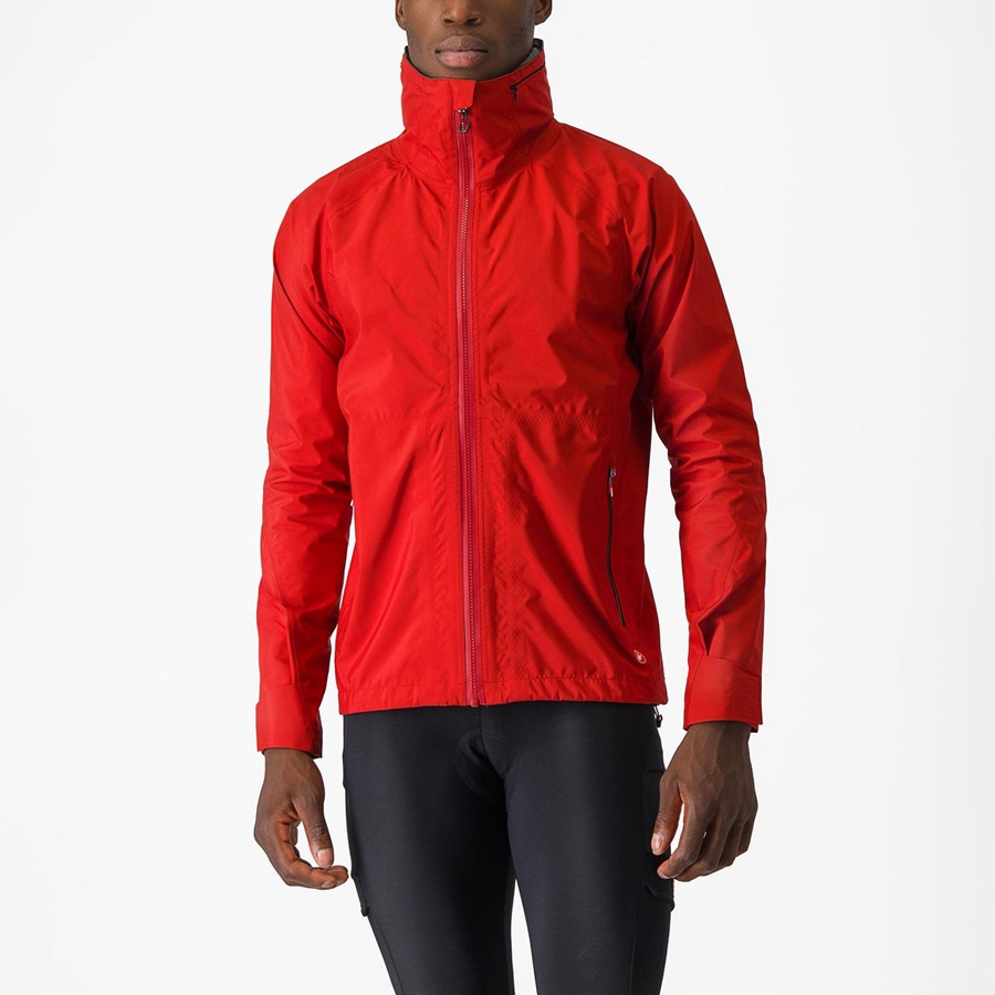 Castelli TRAIL GT Jassen Heren Rood | 074219SJN