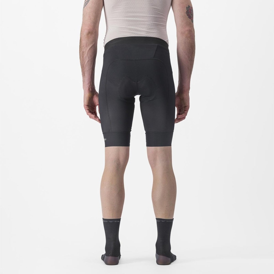 Castelli TRAIL LINER Korte Broek Heren Zwart | 826194ZTB