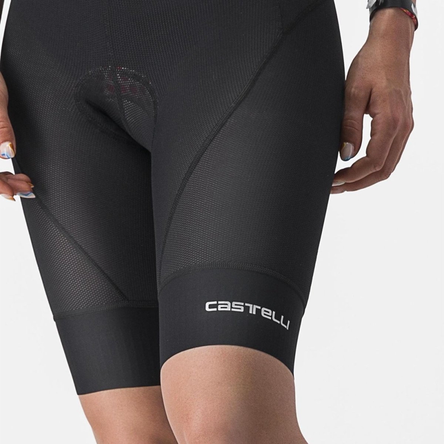 Castelli TRAIL W LINER Korte Broek Dames Zwart | 618243FLB