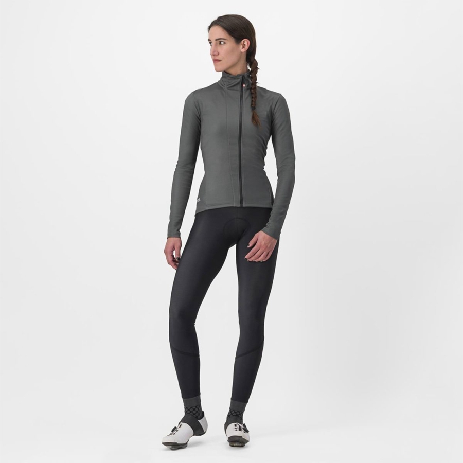 Castelli TRANSITION 2 W Jassen Dames Grijs | 820176EJG