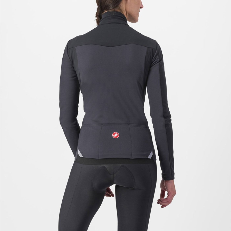 Castelli TRANSITION 2 W Jassen Dames Zwart | 765812CXZ