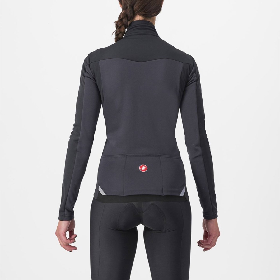 Castelli TRANSITION 2 W Jassen Dames Zwart | 765812CXZ