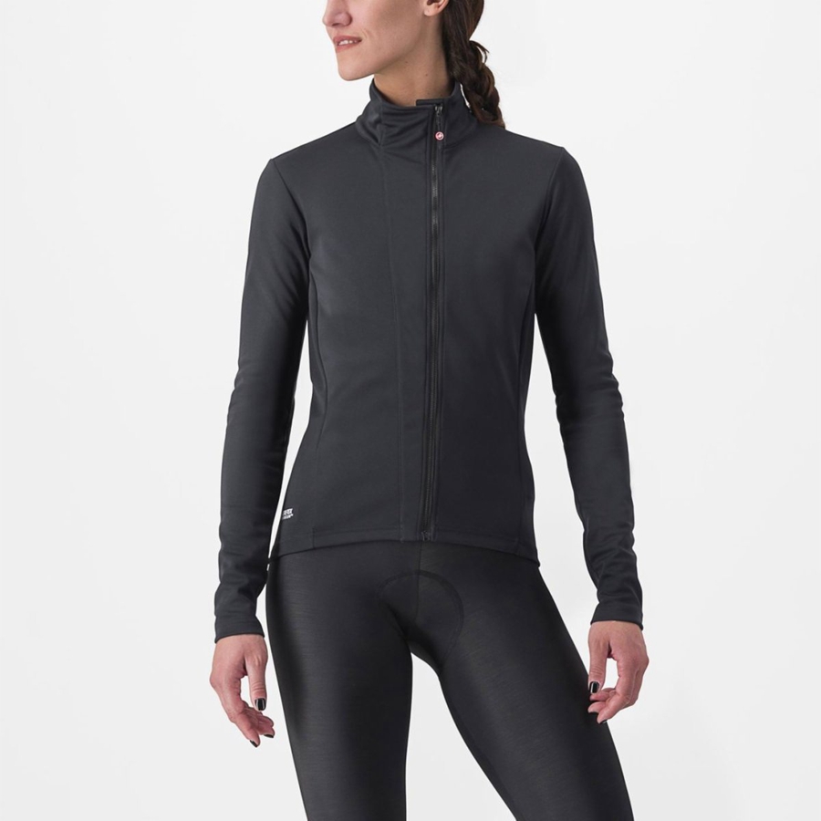 Castelli TRANSITION 2 W Jassen Dames Zwart | 765812CXZ