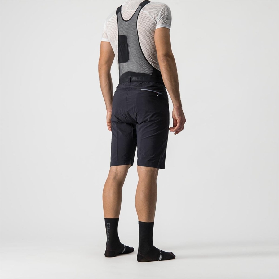 Castelli UNLIMITEDGY Korte Broek Heren Zwart | 871045TPQ